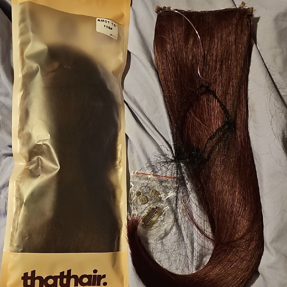 Auburn Halo Hair Extension 2 Pc
